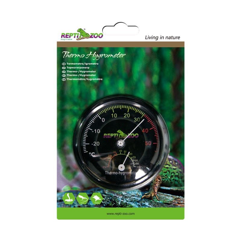 Repti-Zoo analogue thermometer hygrometer